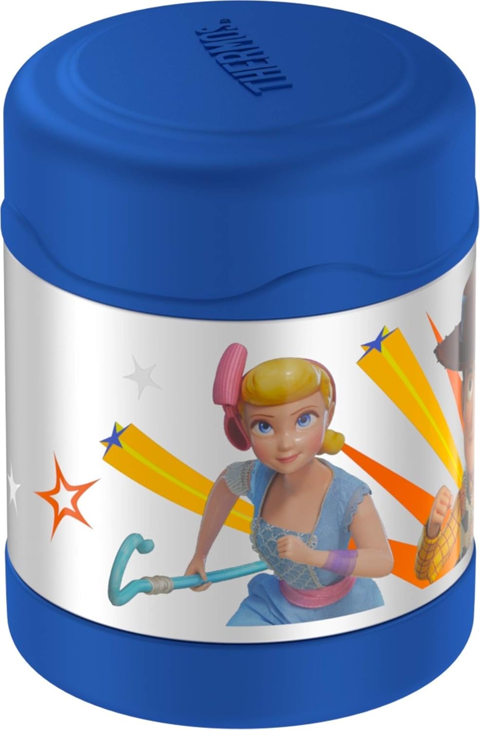 THERMOS FUNTAINER 10 Ounce Stainless Steel Kids Food Jar, Toy Story 4 10 Ounce Toys Story 4