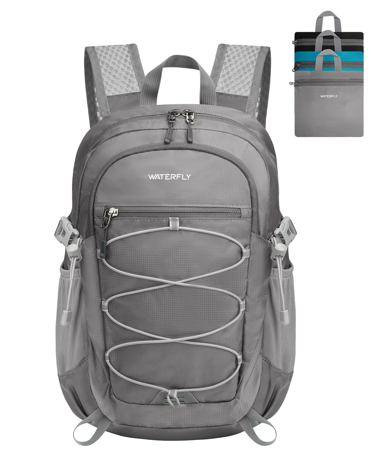 WATERFLY Small Lightweight Packable Backpack 15L