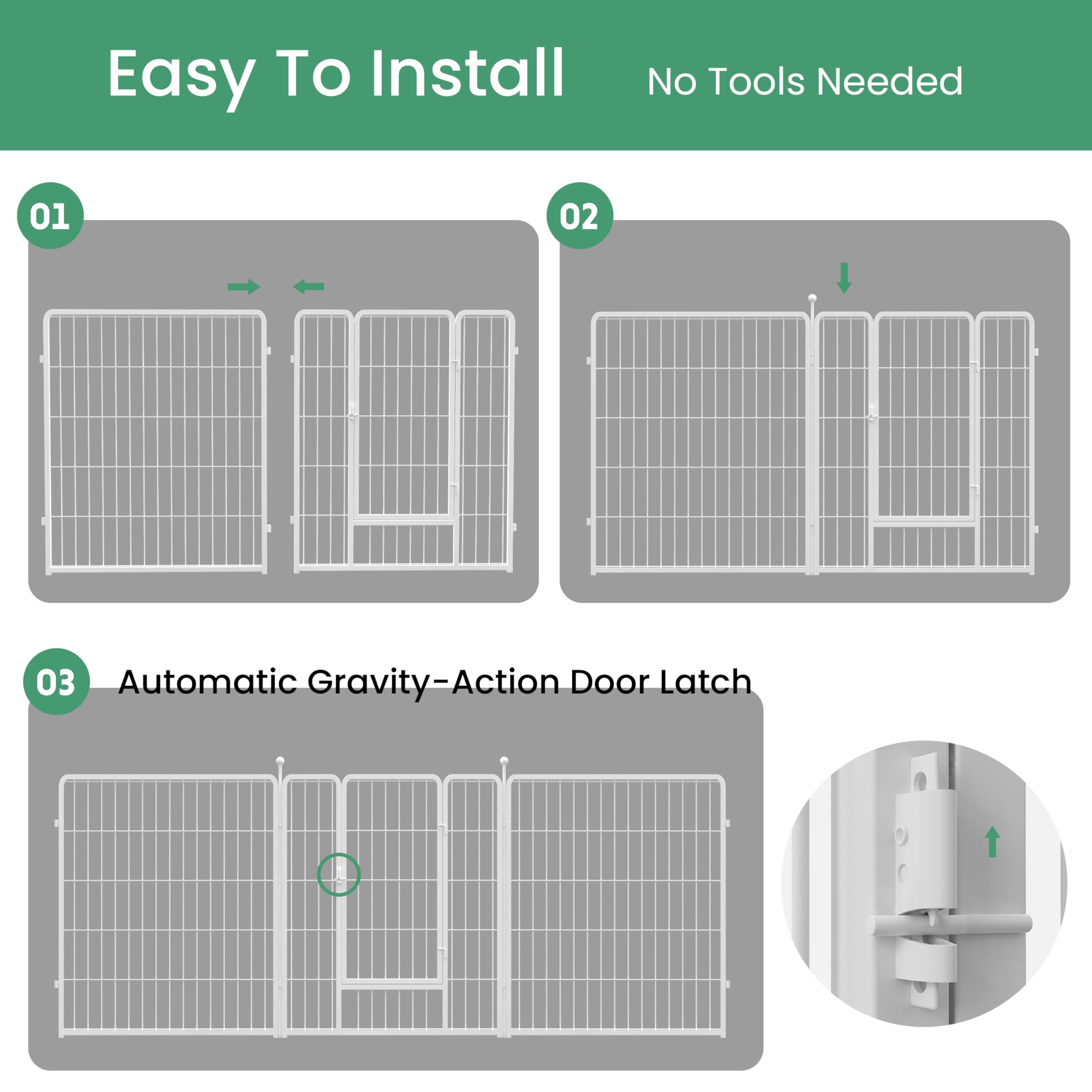 Amazon.com : Simple Deluxe Dog Playpen, 32