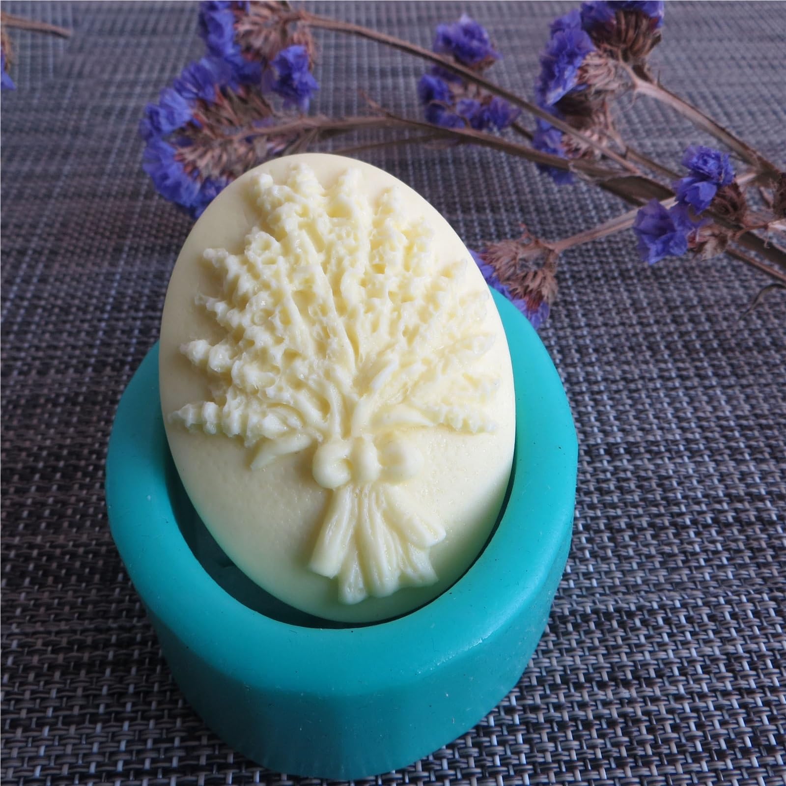 Stampo per Sapone 2 Pezzi Stampo for Sapone for la casa Fai da Te a Forma di Fiore Stampo in Silicone Creativo Strumenti for Sapone Fatto a Mano per Sapone