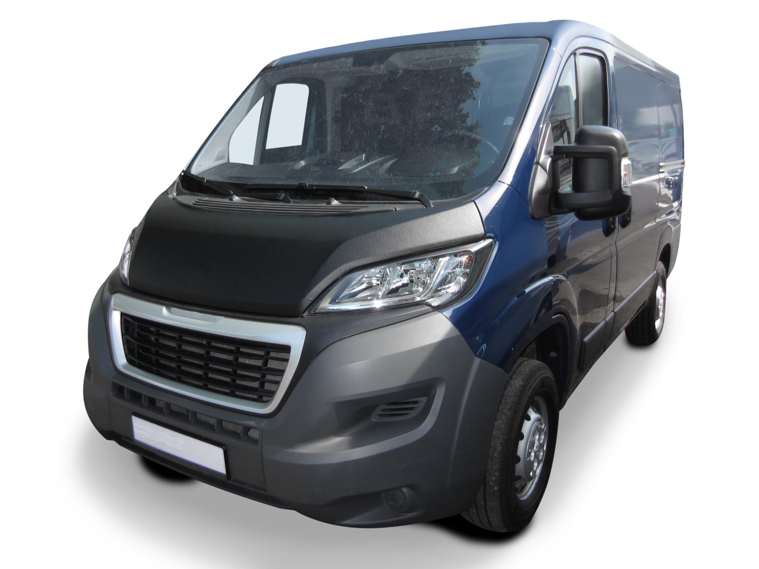 AB3-00052 Auto BRA Motorhaubenschutz kompatibel mit FIAT Ducato Peugeot Boxer Citroen Jumper Bj. ab 2014 Haubenbra Steinschlagschutz Tuning