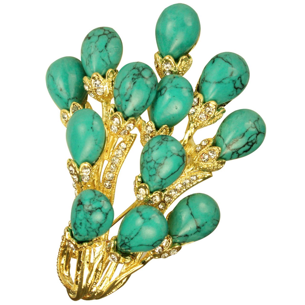 Amazon.com: Dahlia: Brooch