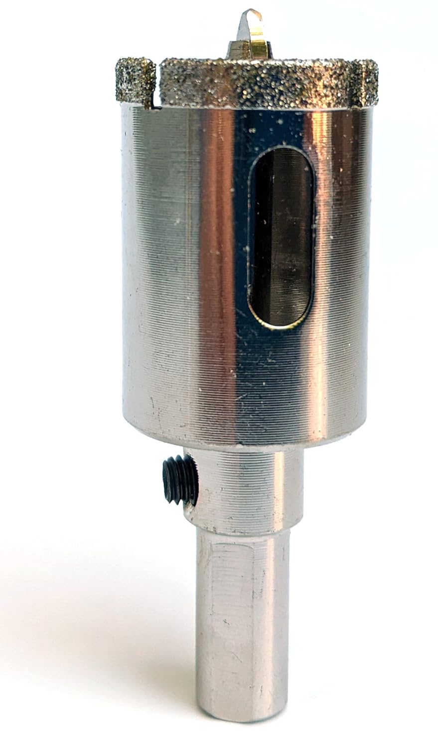 Drilax 1 Inch Diamond Hole Saw Drill Bit Tiles, Quartz, Marble, Granite Countertop, Ceramic, Porcelain Tiles Terra COTA Flower Pot Drain Holes with Removable Center Pilot Drill Bit Locator Pin Locator