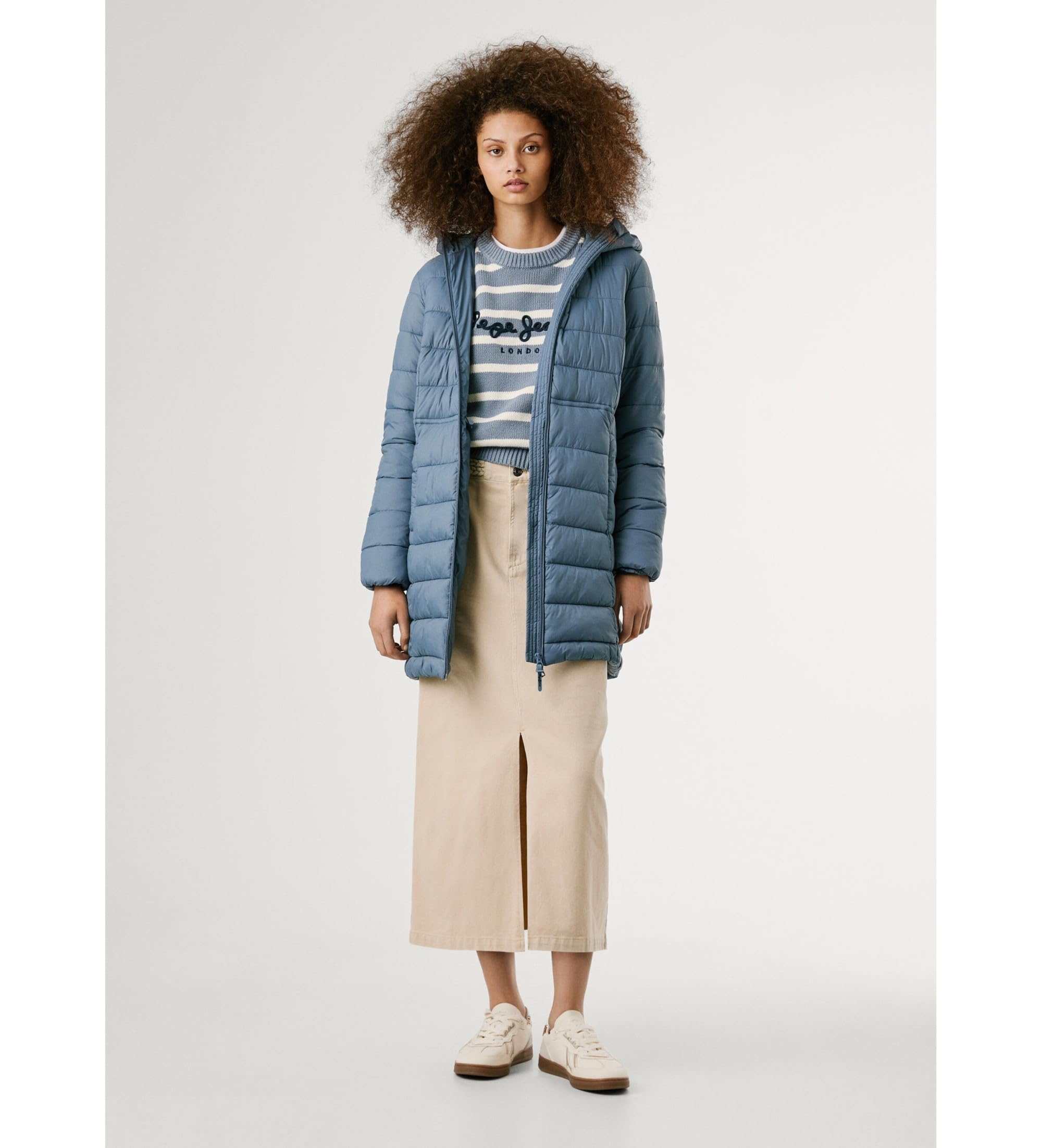Pepe Jeans Sally Long Chaqueta Mujer (Pack de 1)