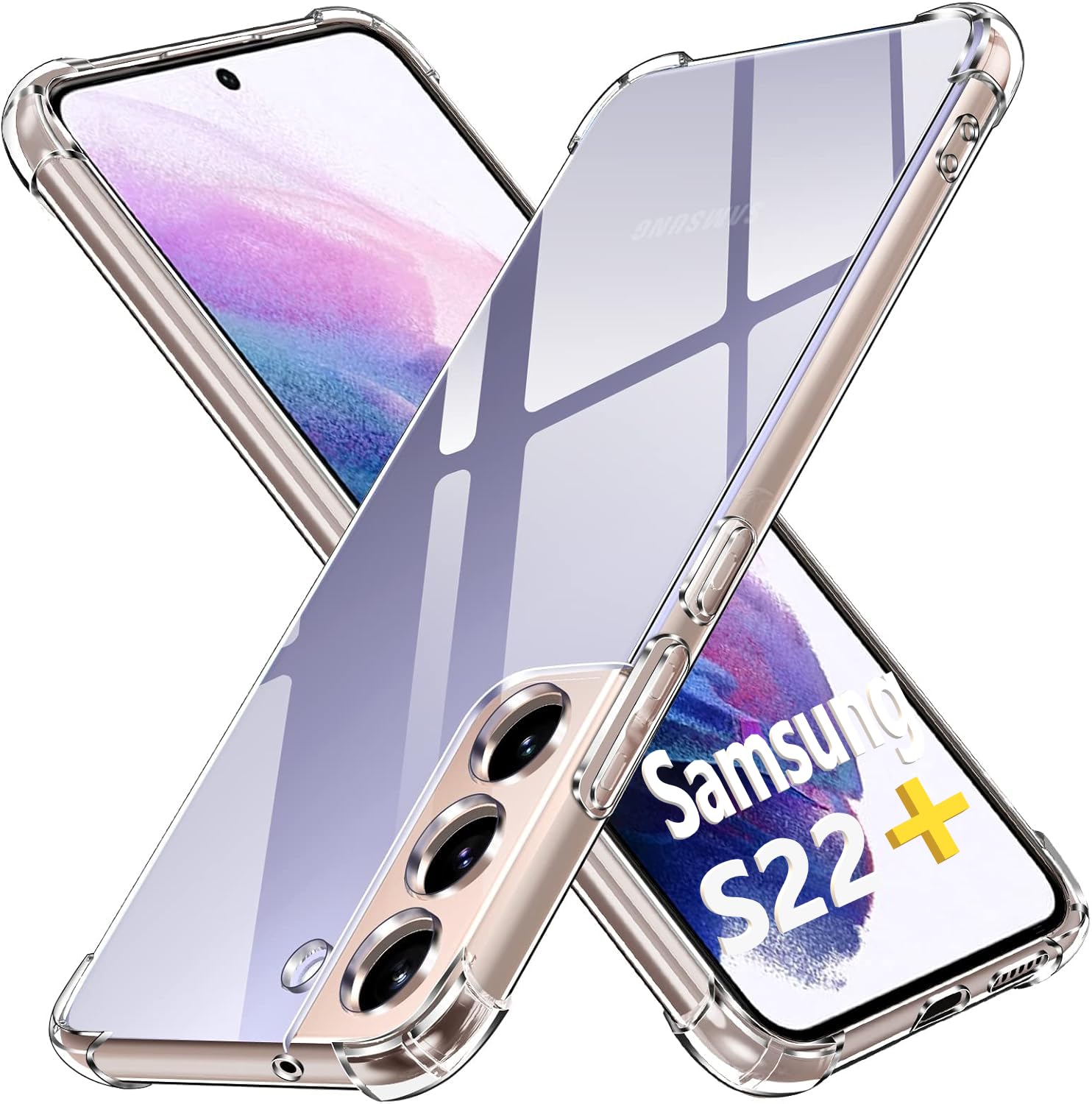 Lustree Back Cover Transparent Case Compatible with Samsung Galaxy A34 5G | Clear + TPU Case with 4 Corner Air Cushion Protection & Camera Protection | Slim& Stylus Cover — Amazon image 24