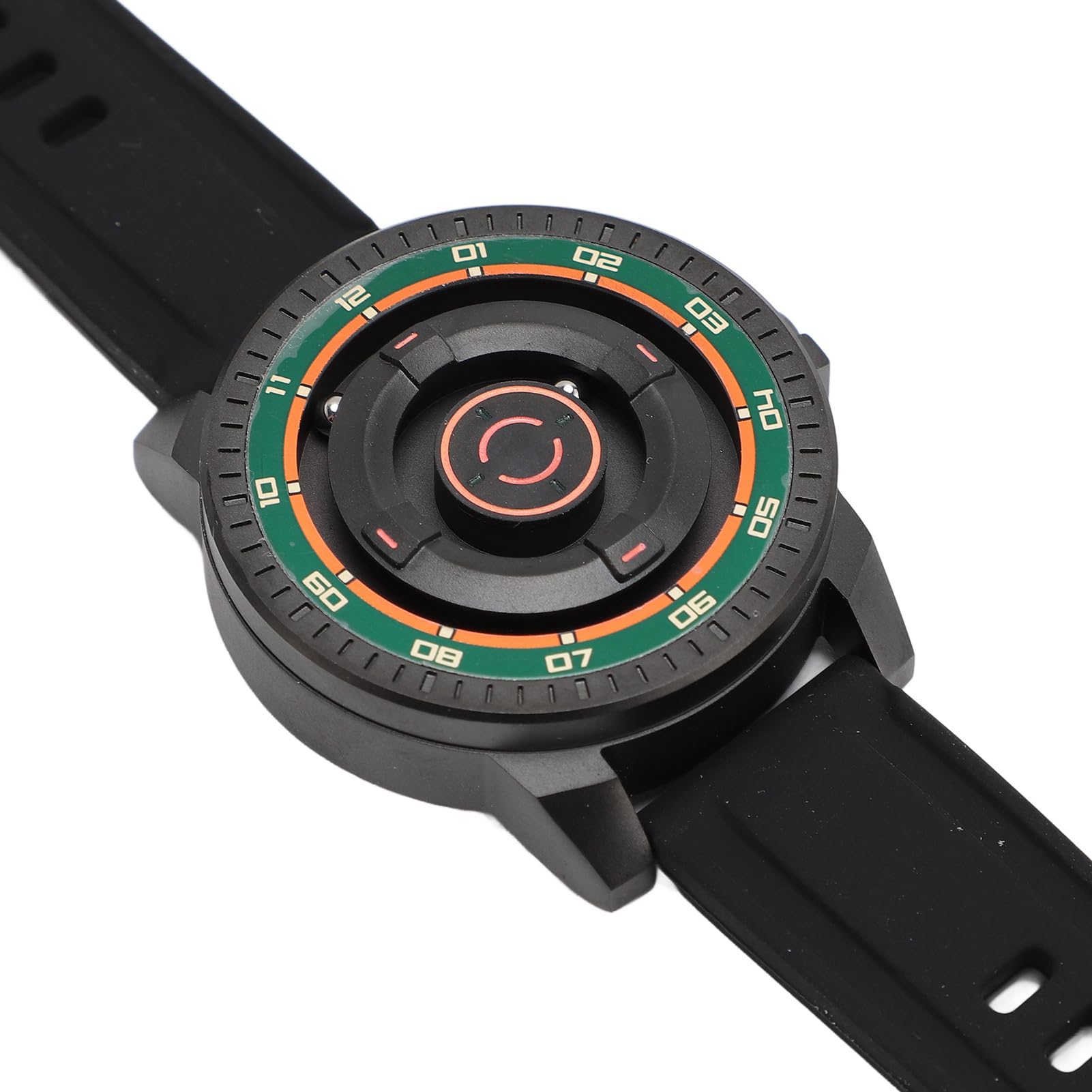 Orologio con Sospensione Magnetica, Orologio da Polso Al Quarzo Unisex Resistente All'acqua, Orologi Futuristici con Display del Tempo con Cuscinetti a Sfera, Orologi