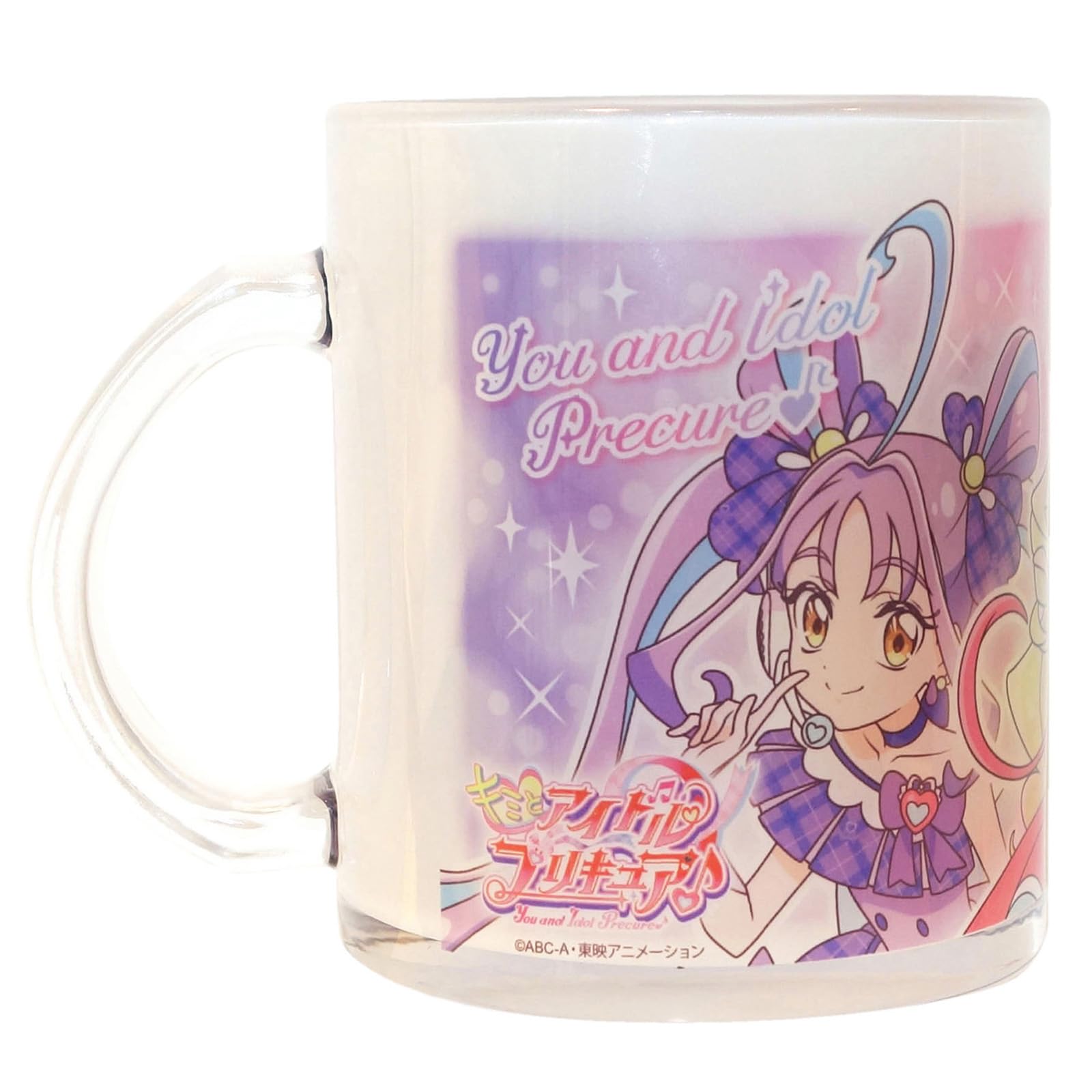 Amazon.co.jp : キミとアイドルプリキュア♪ マグカップ ガラス マグ