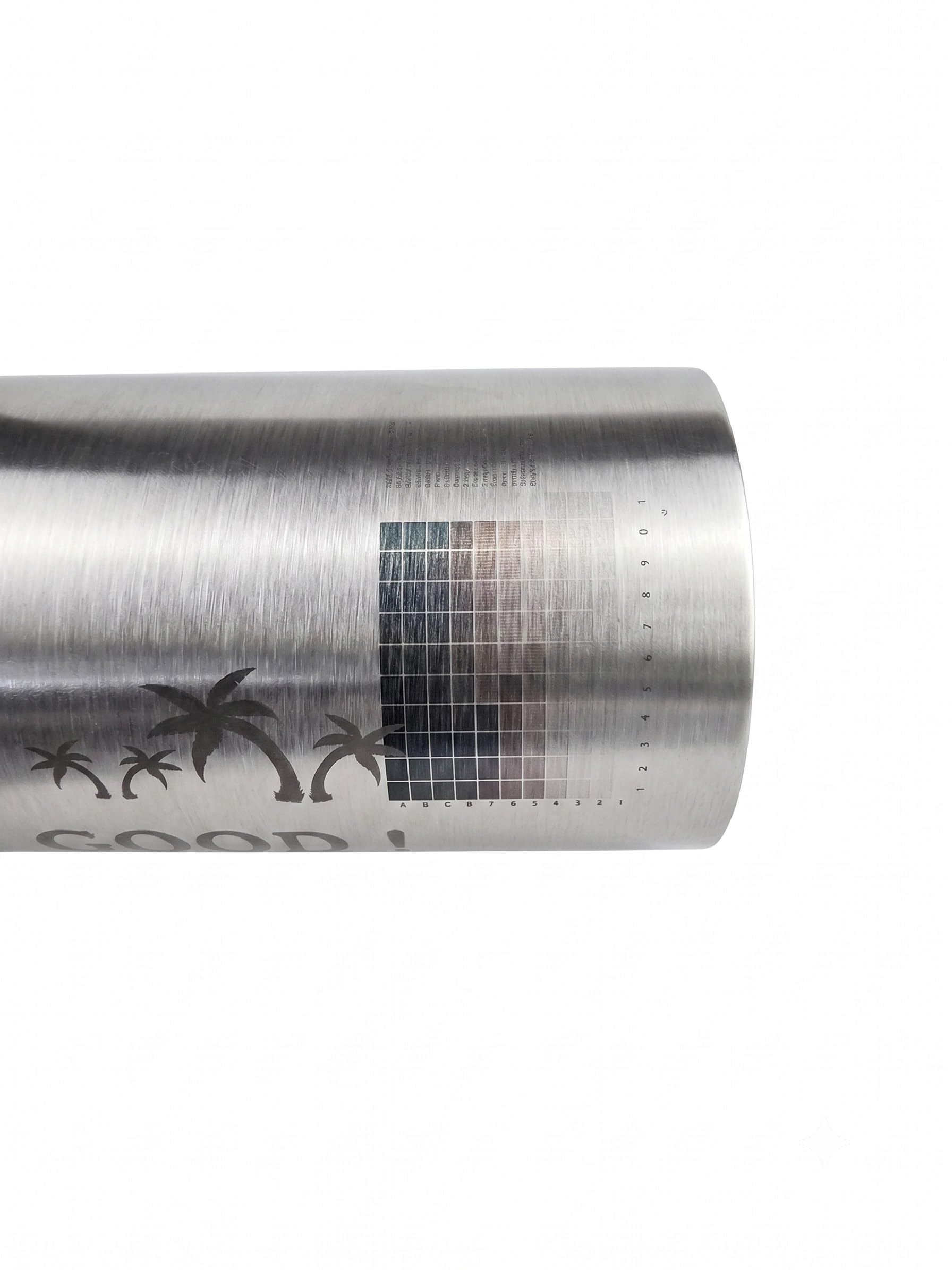 Botella de acero inoxidable con grabado láser a medida (nombre, texto) – Taza de viaje impermeable caliente y frío – Regalo deportivo de oficina – Marca MiNiTooN – Botella térmica personalizada – 500