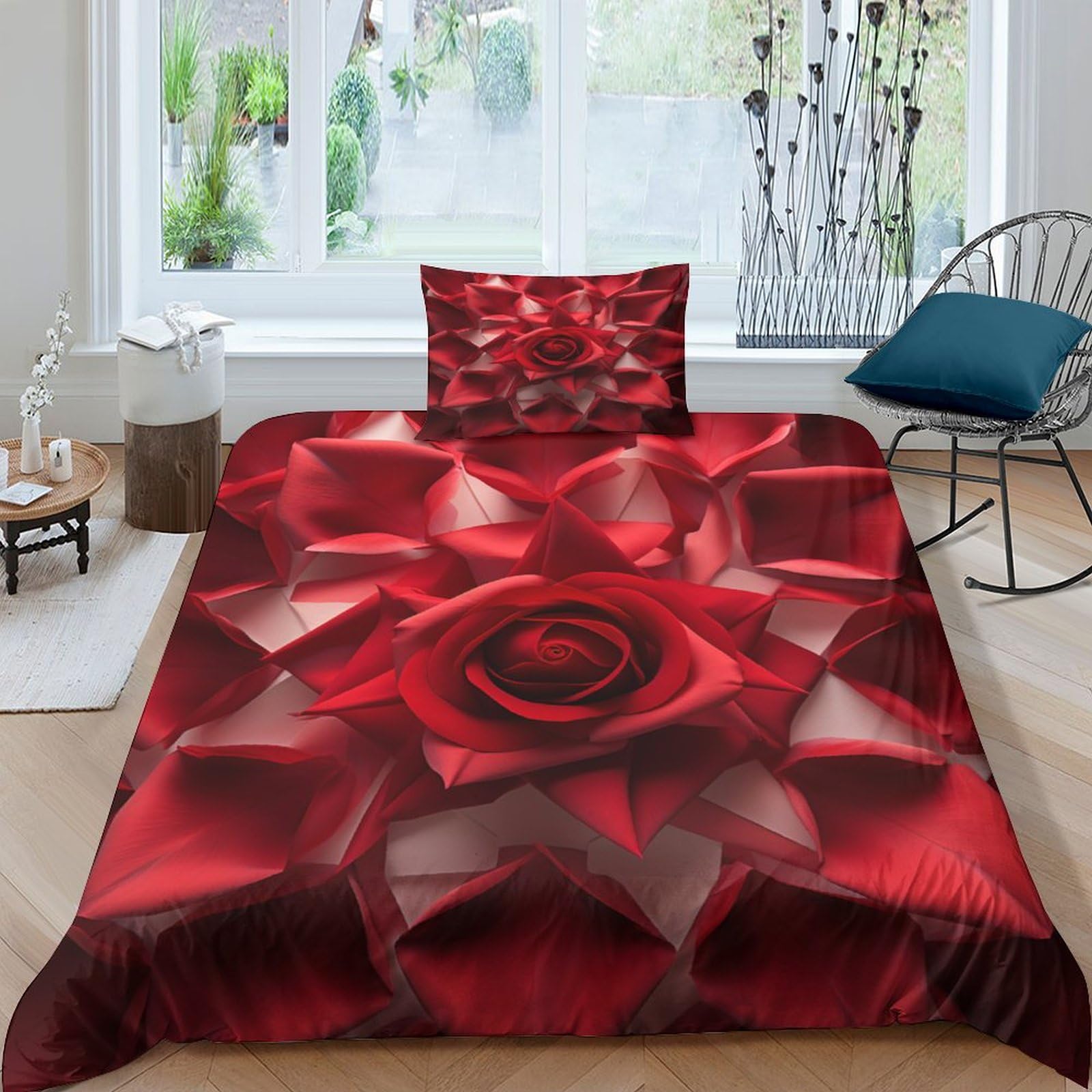 Housses de couettes microfibre respirante 135x200cm pour éviter la transpiration nocturne
