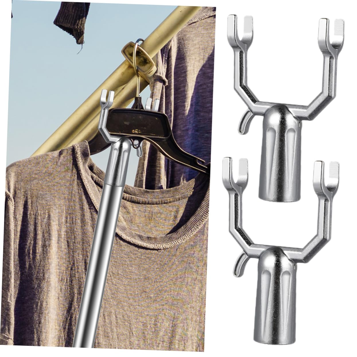 Kit 6 Supporti Per Rami Alberi Da Frutto | In Lega Di Alluminio | Per Giardini E Vigneti - Foto 3