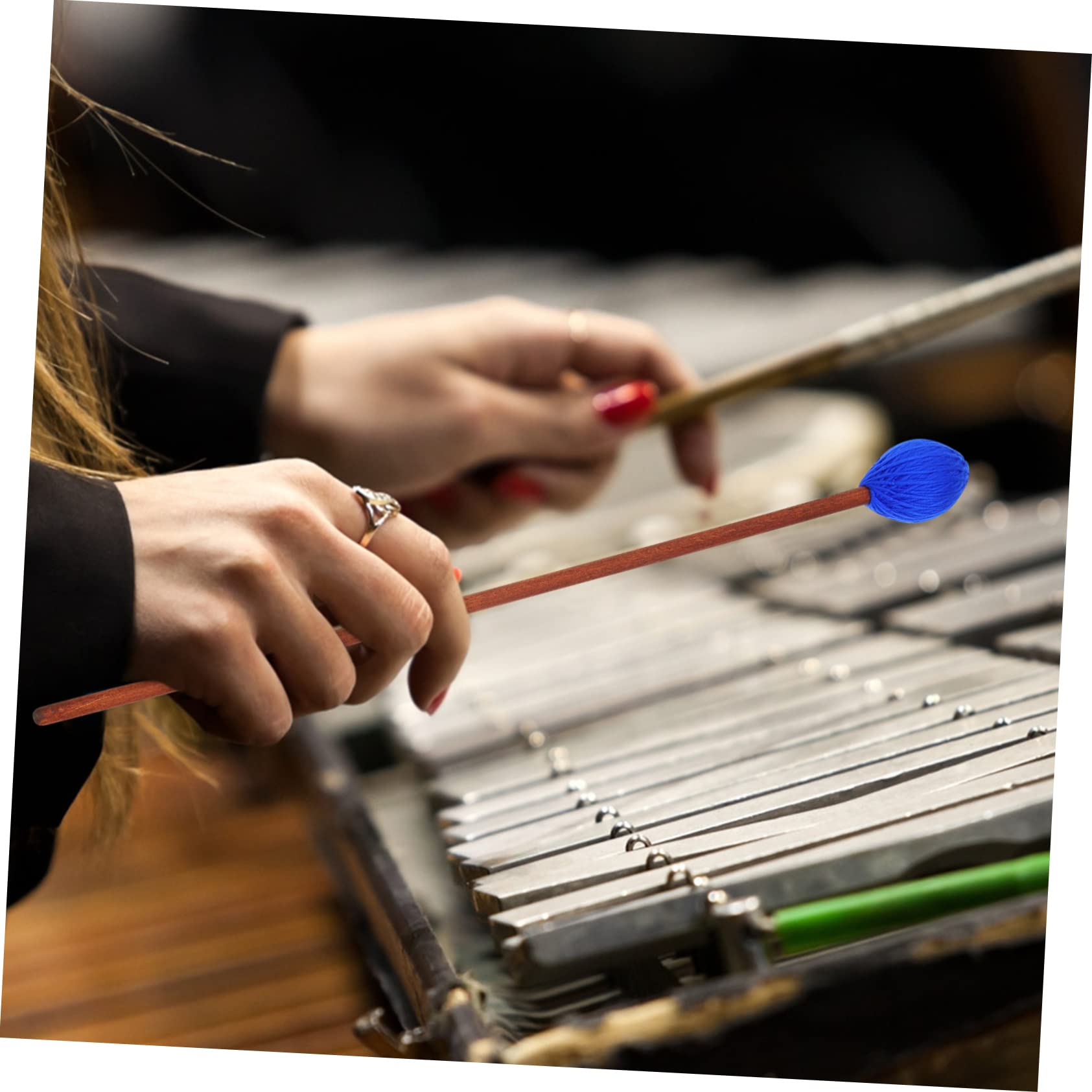 Abaodam 6stücke Marimba Mallets Zungentrommel Schlägel Leichte Für Percussion Instrumente Für Anfänger Und Musiker Mit Ausgewogenem Design Und Polierten Oberflächen