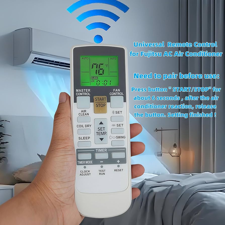 (未使用･未開封品)　ユニバーサルリモート制御フィットfor Fujitsu asu15rlq asu18rlq asyg07ljcaエアコン v1yptgt Amazon.co.jp: ユニバーサルリモート制御フィットfor Fujitsu