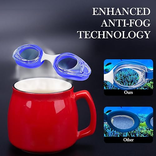 Miniatura 7 de Kids Swimming Goggles High-definition Anti-fog,Anti-ultraviolet, Swim Glasses With Full Protection For Kids Age 3-15