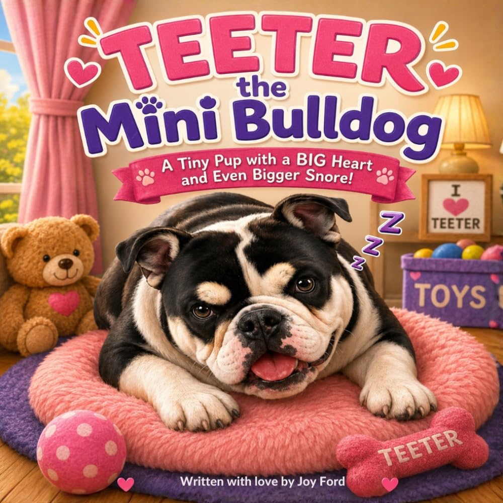 Teeter the Mini Bulldog: A Tiny Pup with a Big Heart