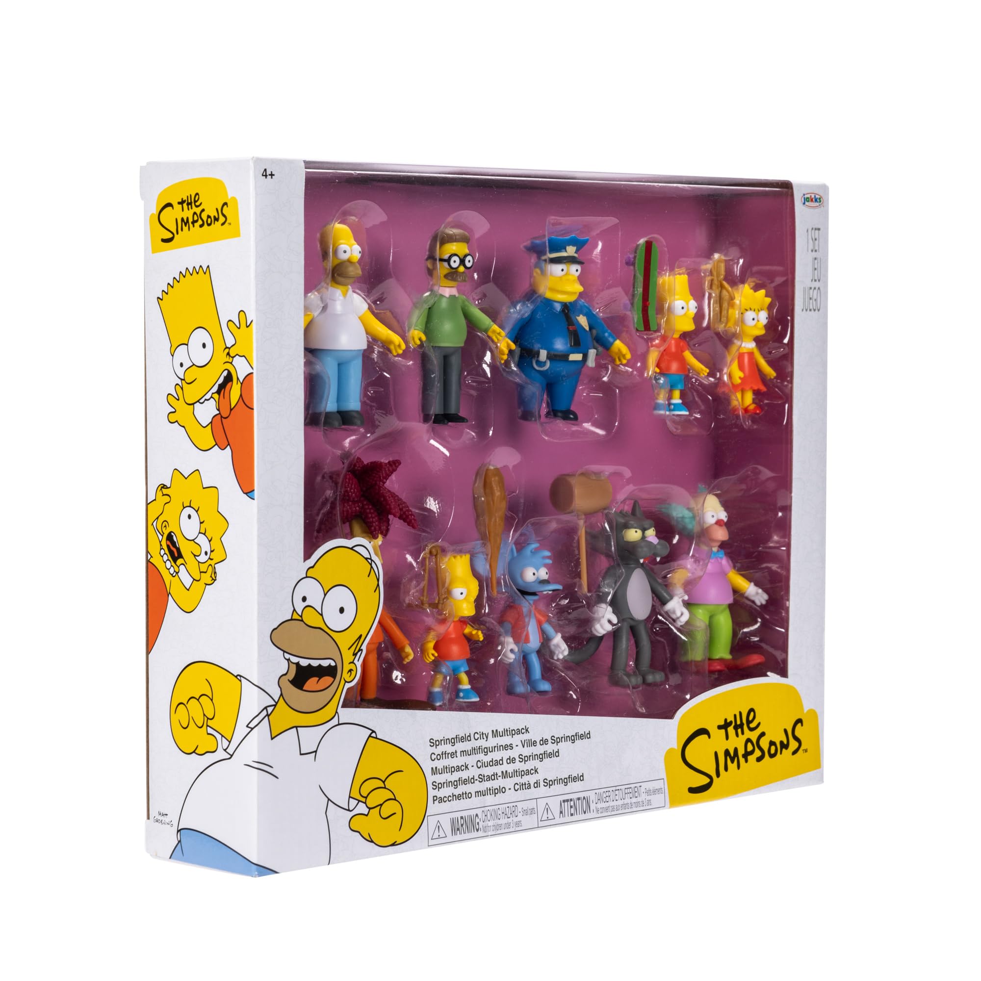 Jakks Pacific The Simpsons Springfield City Multipack Collectible