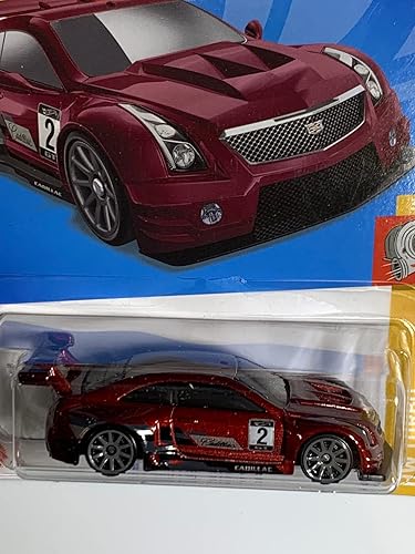 Miniatura 2 de DieCast Hot Wheels '16 Cadillacs ATS-V R [Rojo] - 38/250 HW Turbo 3/10