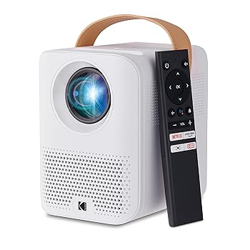 KODAK FLIK HD9 Mini Smart Projector FHD 1080, White