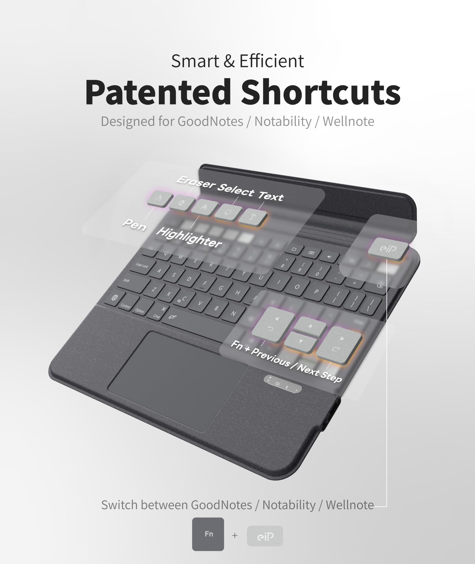Amazon | EIP Magnetix Keyboard Case for iPad Air 11 inch M3/M2