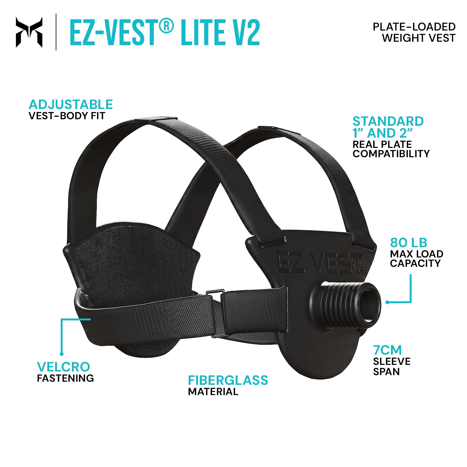 Amazon.co.jp: Kensui EZ-VEST V2 LITE - プレートロード式調節可能な