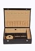 ZINT Genuine Leather Jewelry Box Organizer Multi Compartment Travel Case