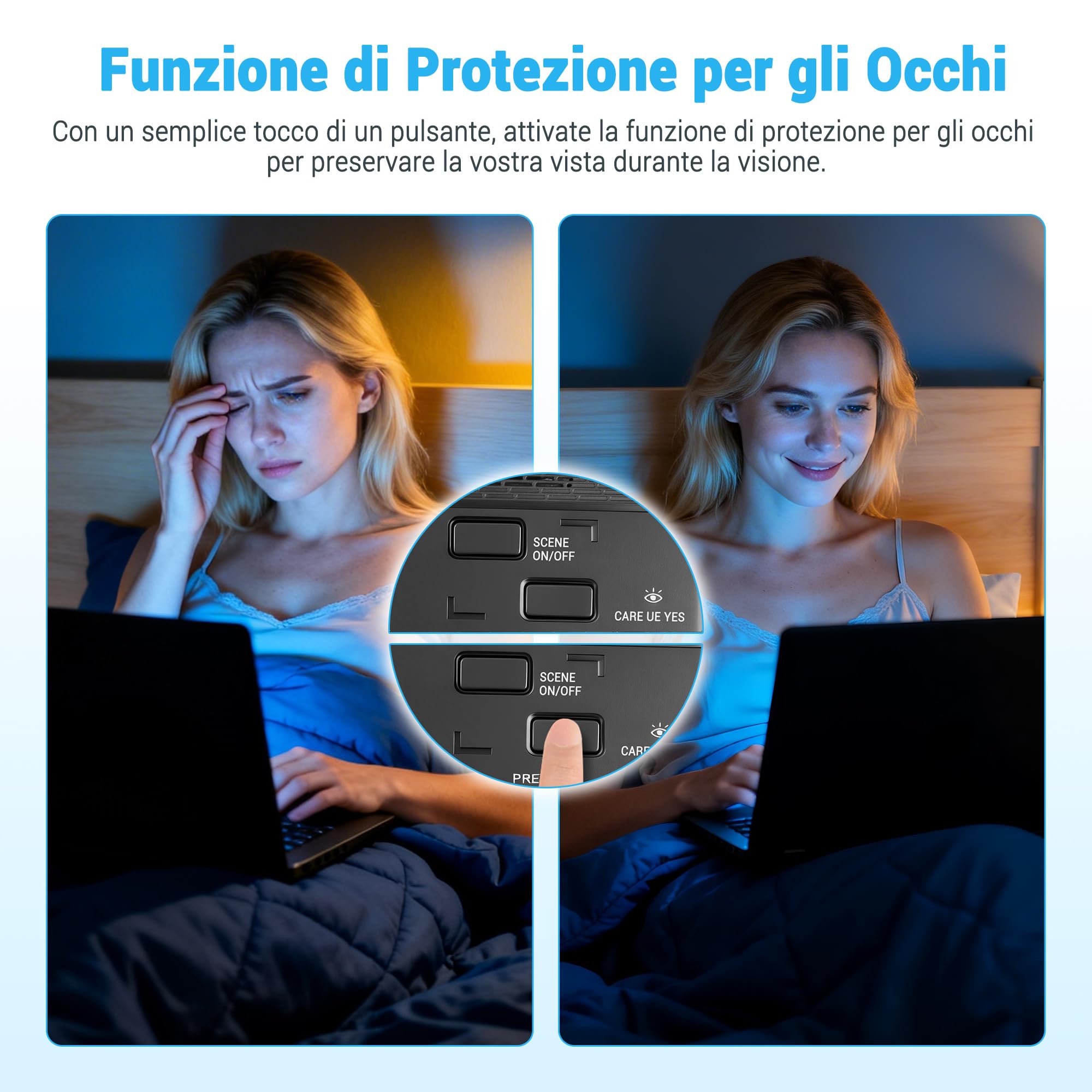 Lettore CD/DVD portatile 17,5" schermo HD girevole 15,6" supporta CD MP3 USB SD batteria stereo
