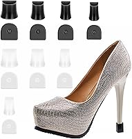 Vista 8 de Heel Protectors Heel Caps for High Heels Boot Heel Replacement for Women Walking on Grass Non-Slip Heel Covers