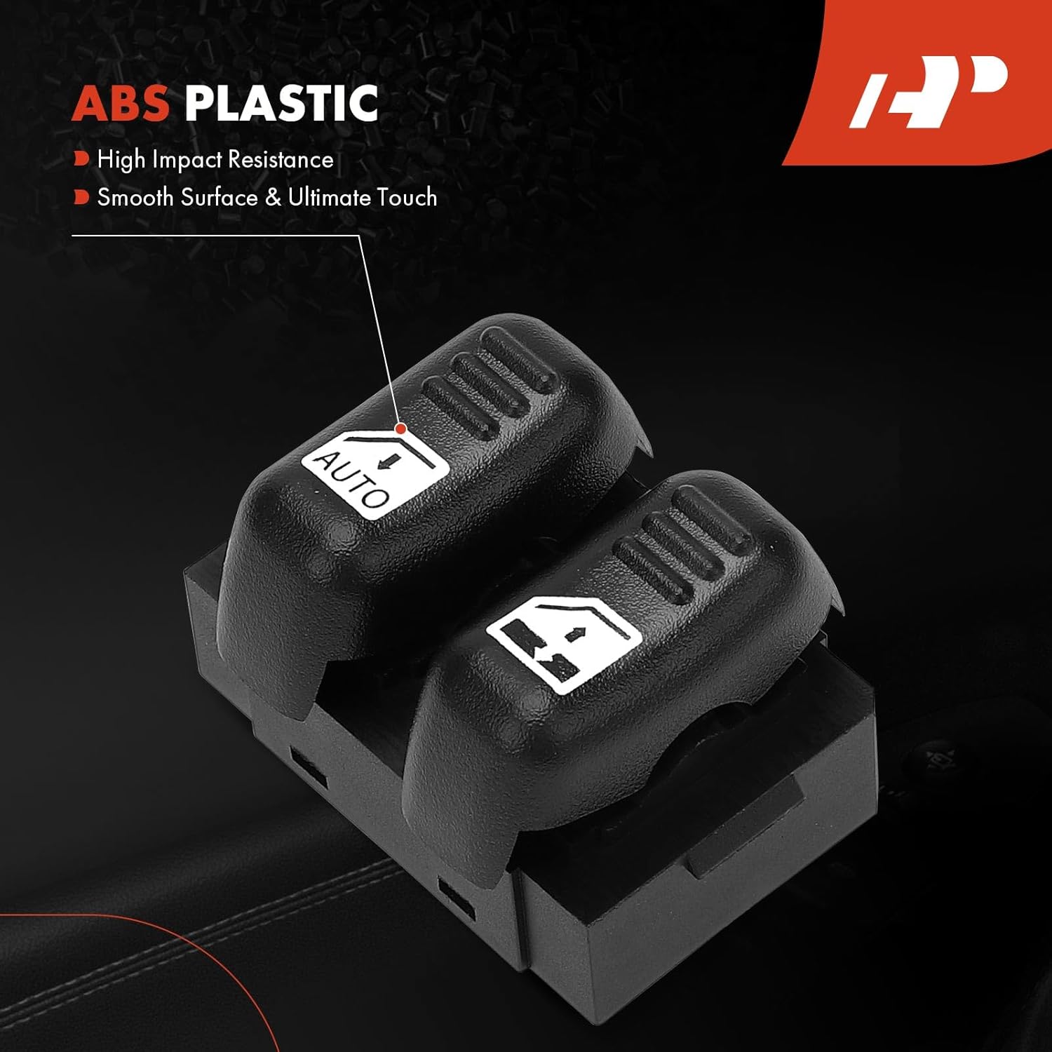 A-Premium Power Window Switch Compatible with Chevrolet Camaro 1997 1998 1999 2000 2001 2002, Left Driver Side, Replace# 10402842, 10273839