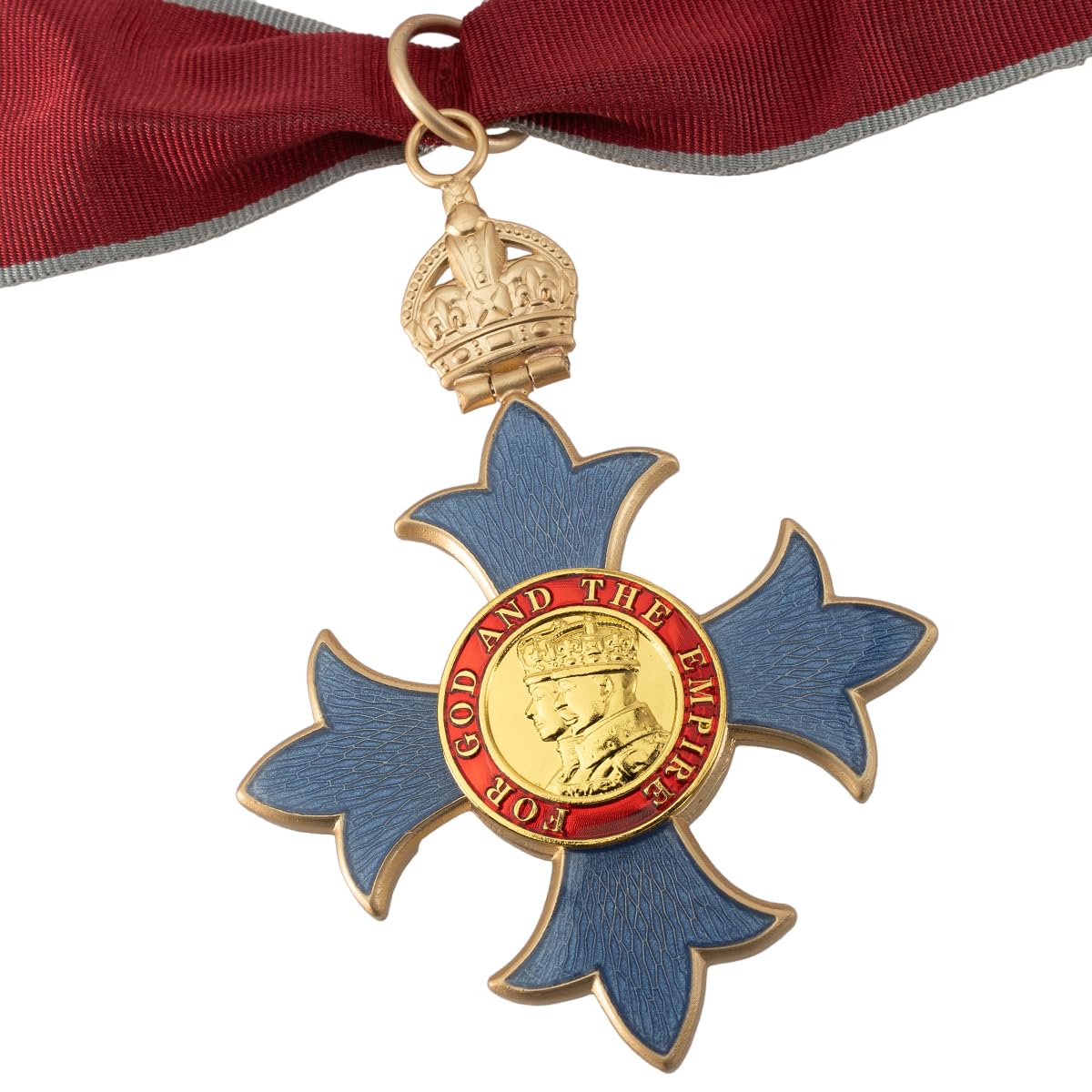 Replik Civilian CBE – Orden des britischen Empire-Medaille 1936 bis zur aktuellen Militärmedaille, Kupfer