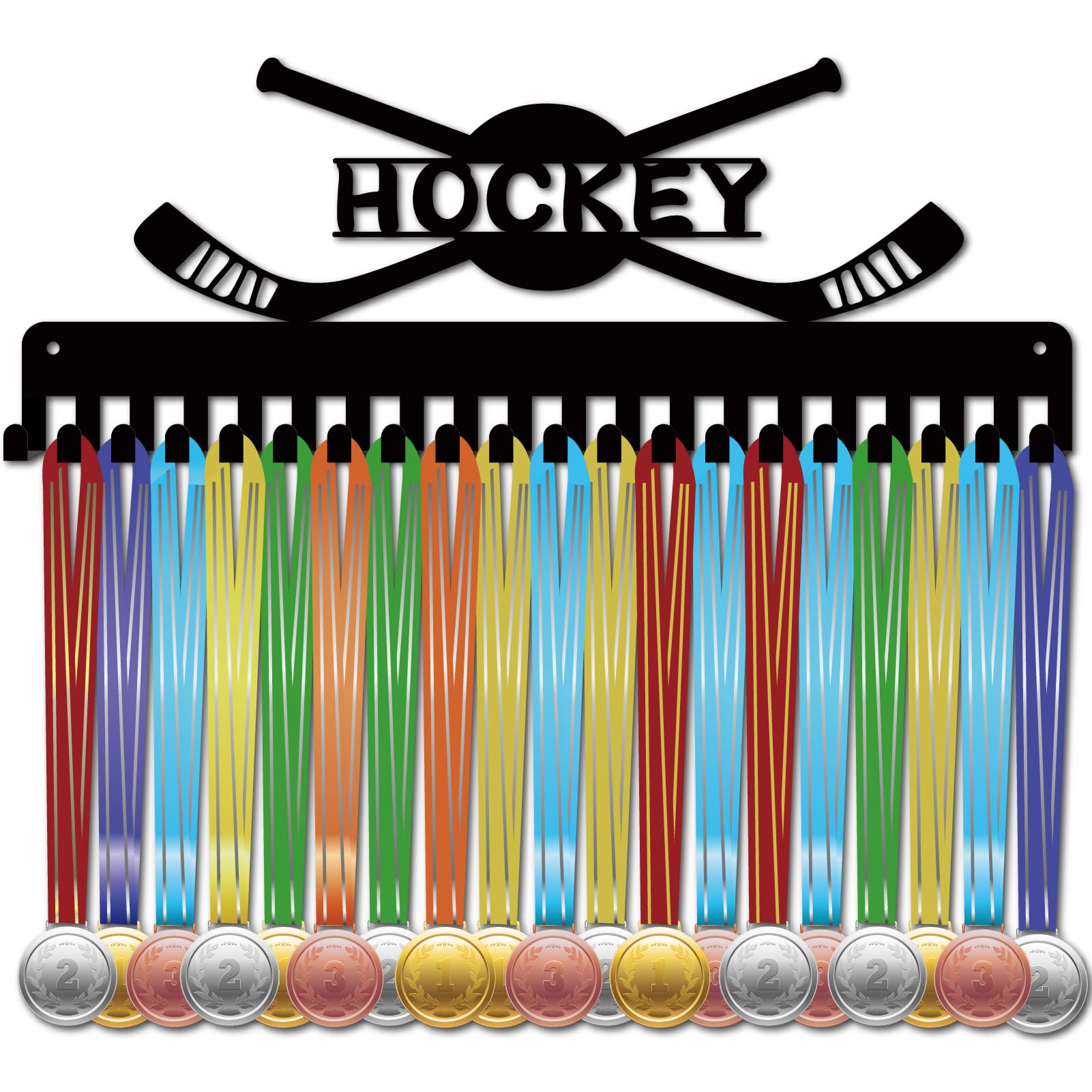 CREATCABIN Hockey Medal Holder Medal Hanger Display Hangers