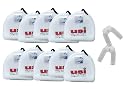 USI Universal MGD Double Mouth Guard (Set of 10 Pack) with Shield Case Teeth Grinding for Boxing MMA, Sports Karate, Football, Mastial Art, Rugby, Soccer (Per Set Have Internal 2 Pcs) gallery image