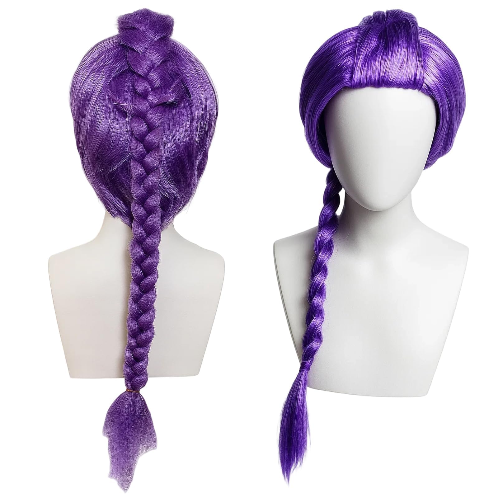 R-umi Perücke, Lila Anime Cosplay Perücke Für Kostüm, Kinder Und Erwachsene, 30 cm Länge, Hochwertige Hochtemperaturfaser