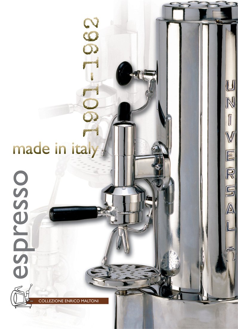 Espresso made in Italy 1901-1962