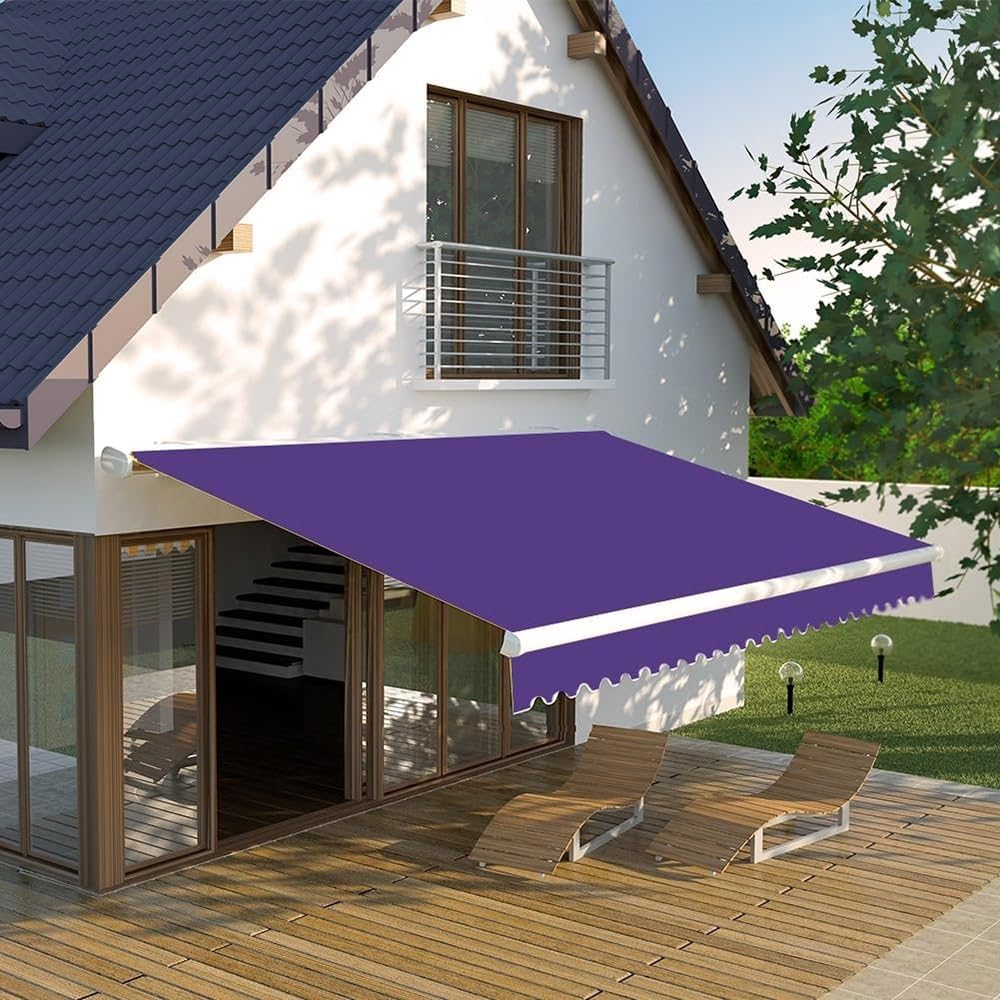 Zapasowa tkanina markizy, 2 m, 7 m, zadaszenie przeciwsłoneczne, płótno do patio, drzwi/okna, wodoodporna, ochrona przed promieniowaniem UV, 13x10ft / 4 x 3,0 m, markiza zewnętrzna