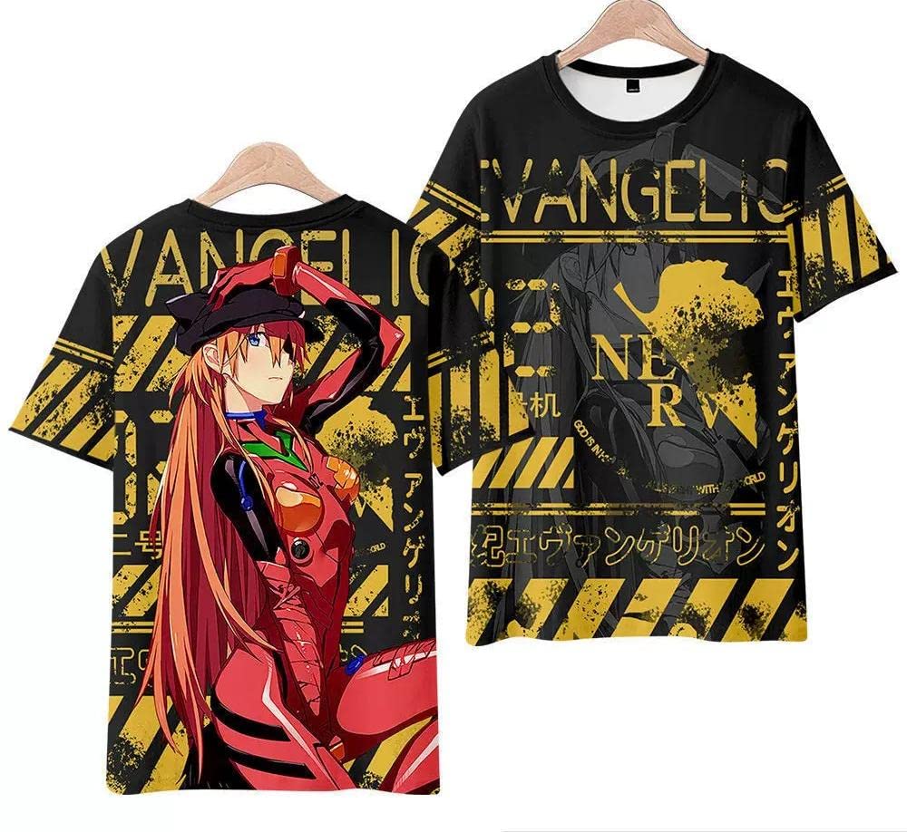 Amazon.co.jp: おしゃれ アニメ服 新世紀エヴァンゲリオン Tシャツ