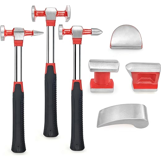 YIYITOOLS 7Pcs Auto Body Repair Tool Set