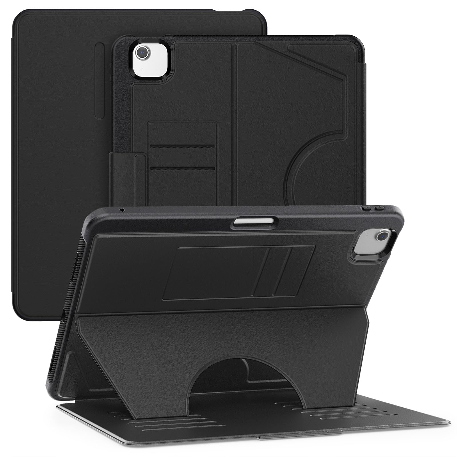 ProElite Case Cover for iPad Air 13 inch 2024 M2, Smart Magnetic Shockproof Protective Case for Apple iPad Air 13 inch 2024 M2 5 Stable Stands with Pencil Holder, Black (B0DCF8WM24) Amazon Price History, Amazon Price Tracker