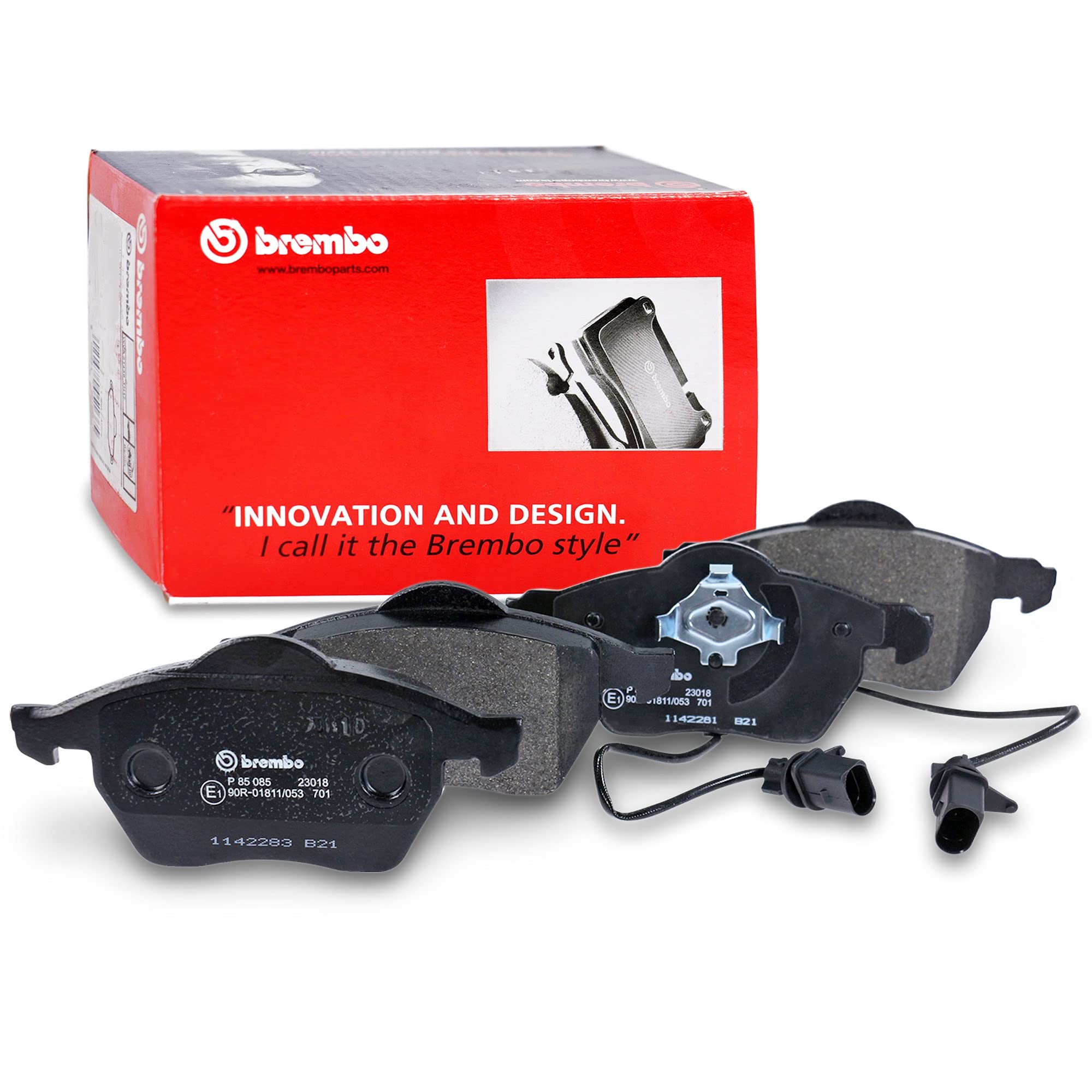 BREMBO Set di freni Coated Disc Line incl. dischi freno anteriori Ø 288mm ventilati + posteriori Ø 245 mm pieni + pastiglie freno anteriori e posteriori Compatibile con AUDI A4 B6, A4 B7 Cabrio (8HE)