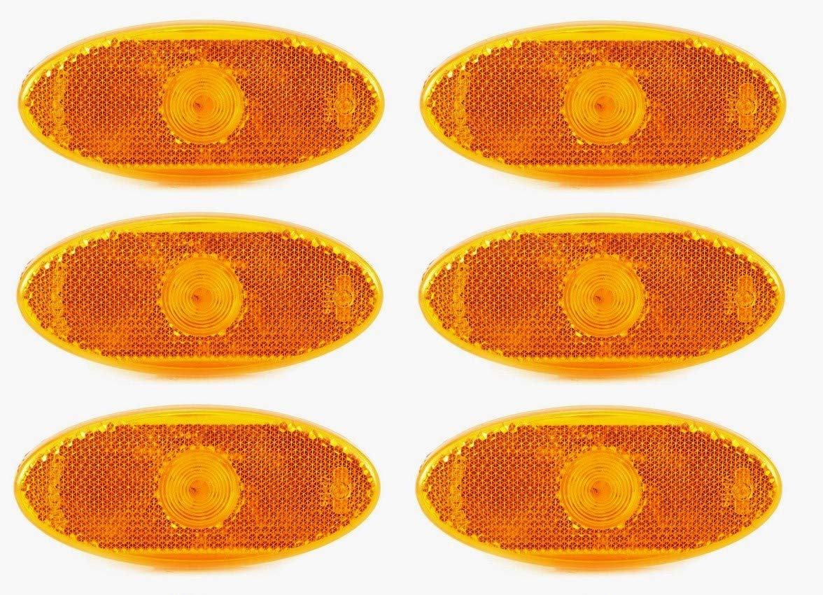 6x orange 12V LED Seitenmarkierungsleuchten für MASTER MK3 MOVANO MK2 2010–2016