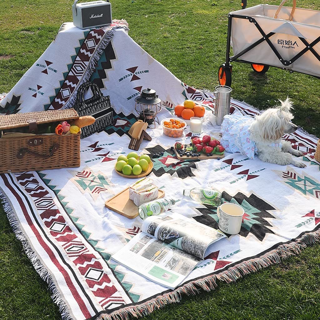TOBILE Tappetino da Picnic Camping Home Park Coperta Tappetino da Esterno Tappetino da Picnic Portatile Pieghevole Tappetino da Spiaggia (Size : 130 * 160cm)