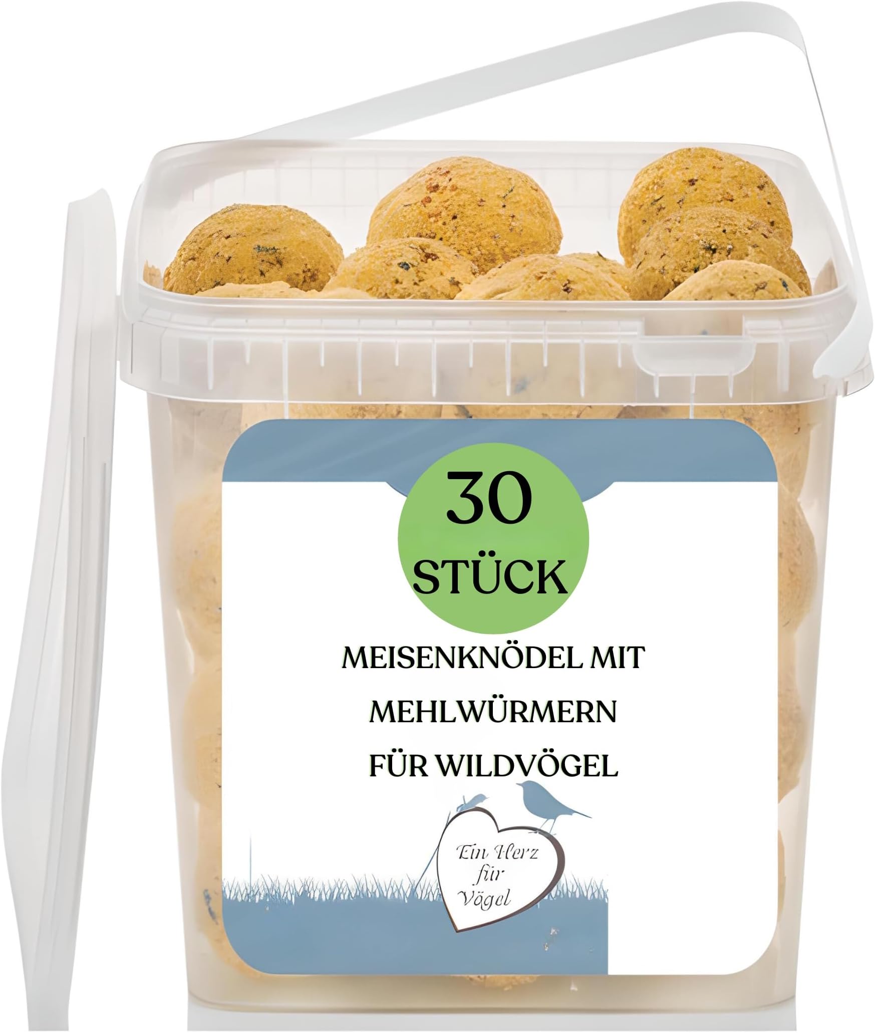 150 Meisenknödel Ohne Netz – 13,5 Kg Wildvogelfutter Für Gartenvögel | Ganzjährige Vogelfütterung