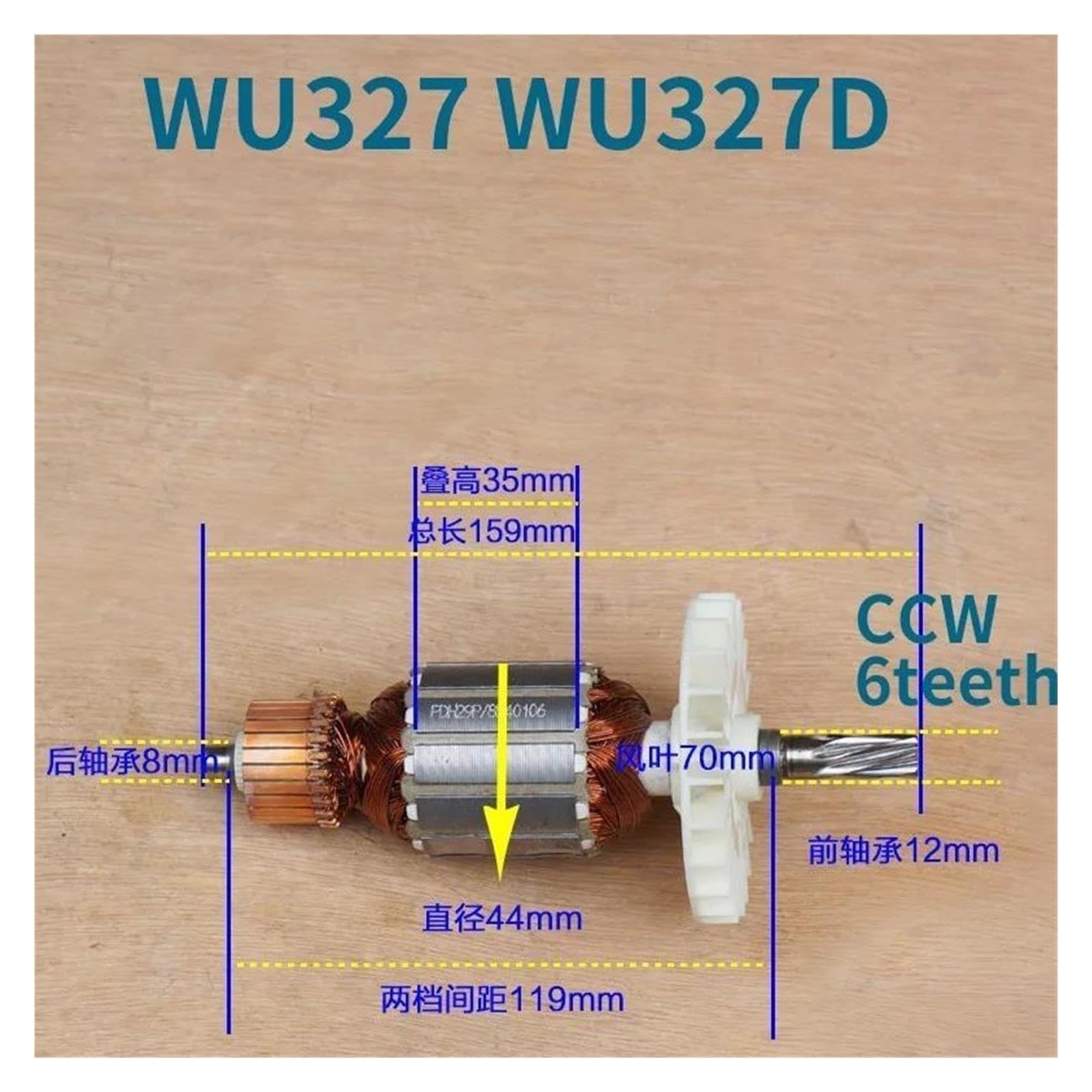 Akku-Bohrschrauber, Compatible With WORX, For WU327 WU327D