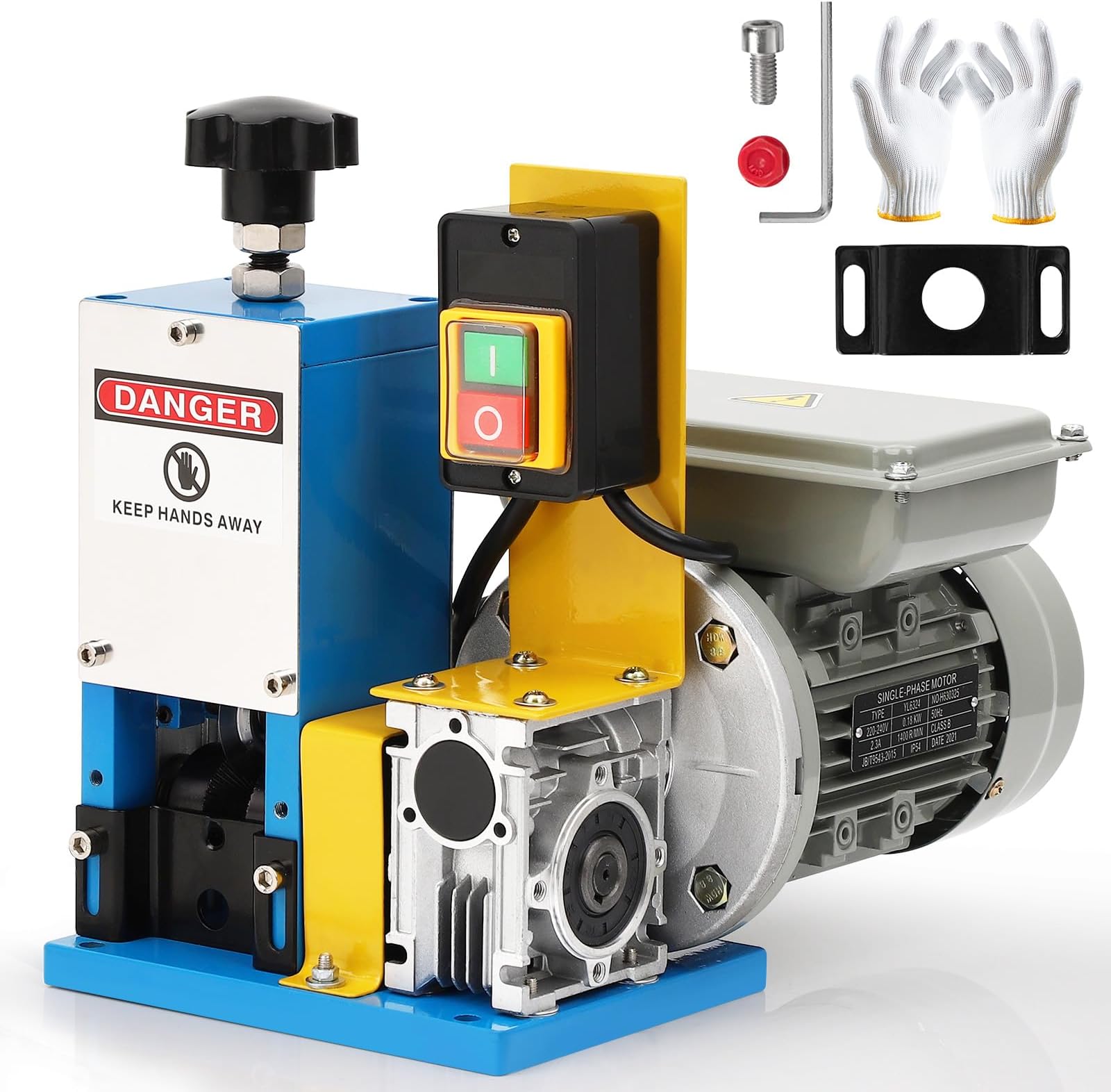 Automatic Wire Stripper Machine for 0.06"0.98" Copper Wires, Pelador