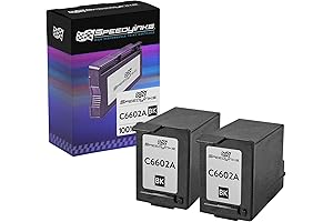 hp c6602a black ink cartridge Speedy Inks Remanufactured Ink Cartridge Replacement