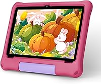 Vista 1 de Tabletas Android 15 – Tableta para niños de 10 pulgadas con funda, Octa-Core, 8 GB+64 GB de almacenamiento (expandible a 1 TB), cámara dual
