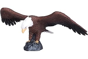 MOJO Bald Eagle Realistic Wildlife Hand Painted Figure