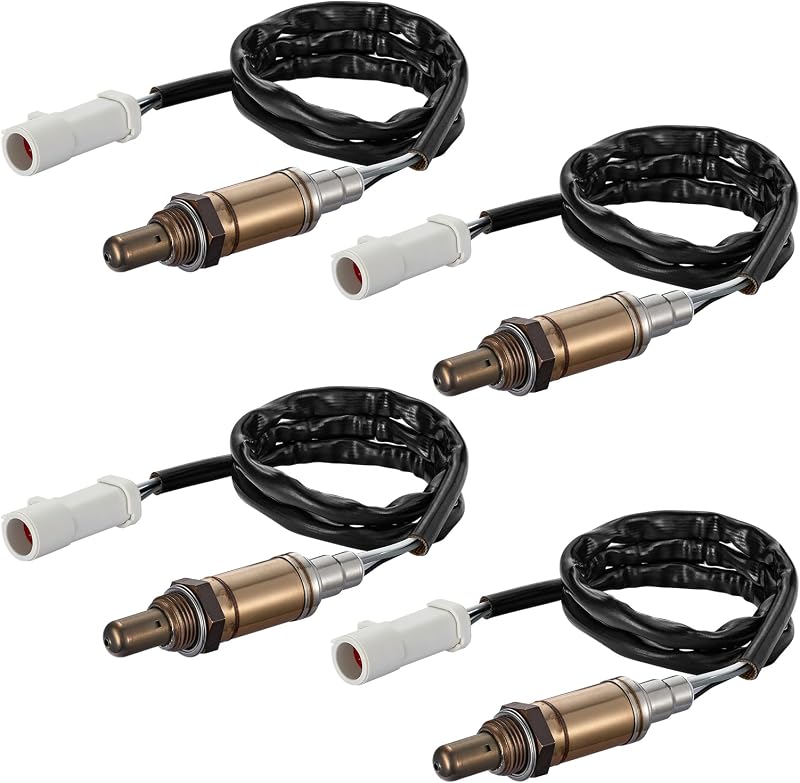 Oxygen O2 Sensor 15717 Compatible with Ford E150 E250 Explorer F150,Compatible with Lincoln Continental Town Car,15716,15664 Upstream and Downstream Replacement Oxygen Sensor,1PCS