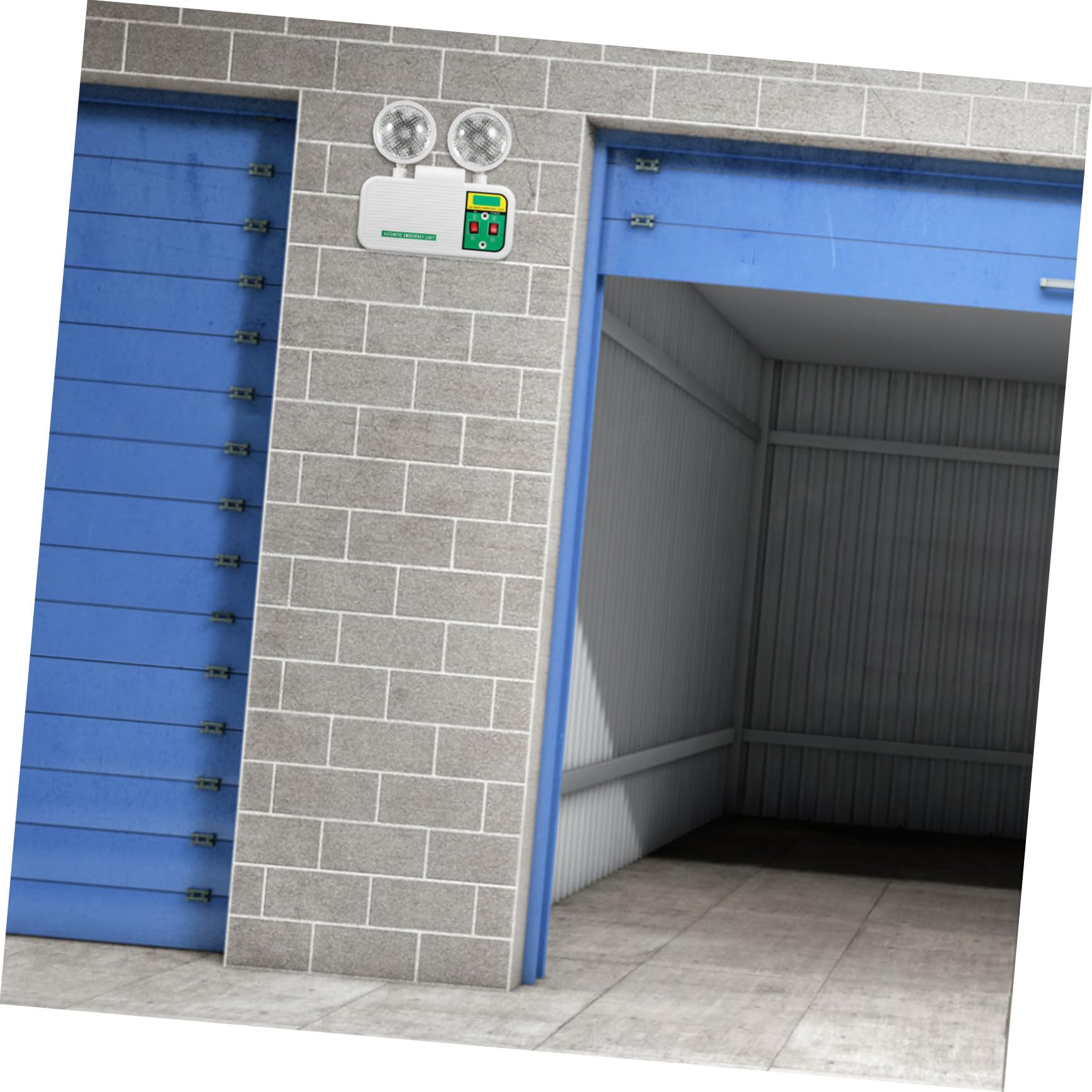 Illuminazione Di Emergenza A Canale Luce Di Emergenza A Montaggio Superficiale A LED Ricaricabile In