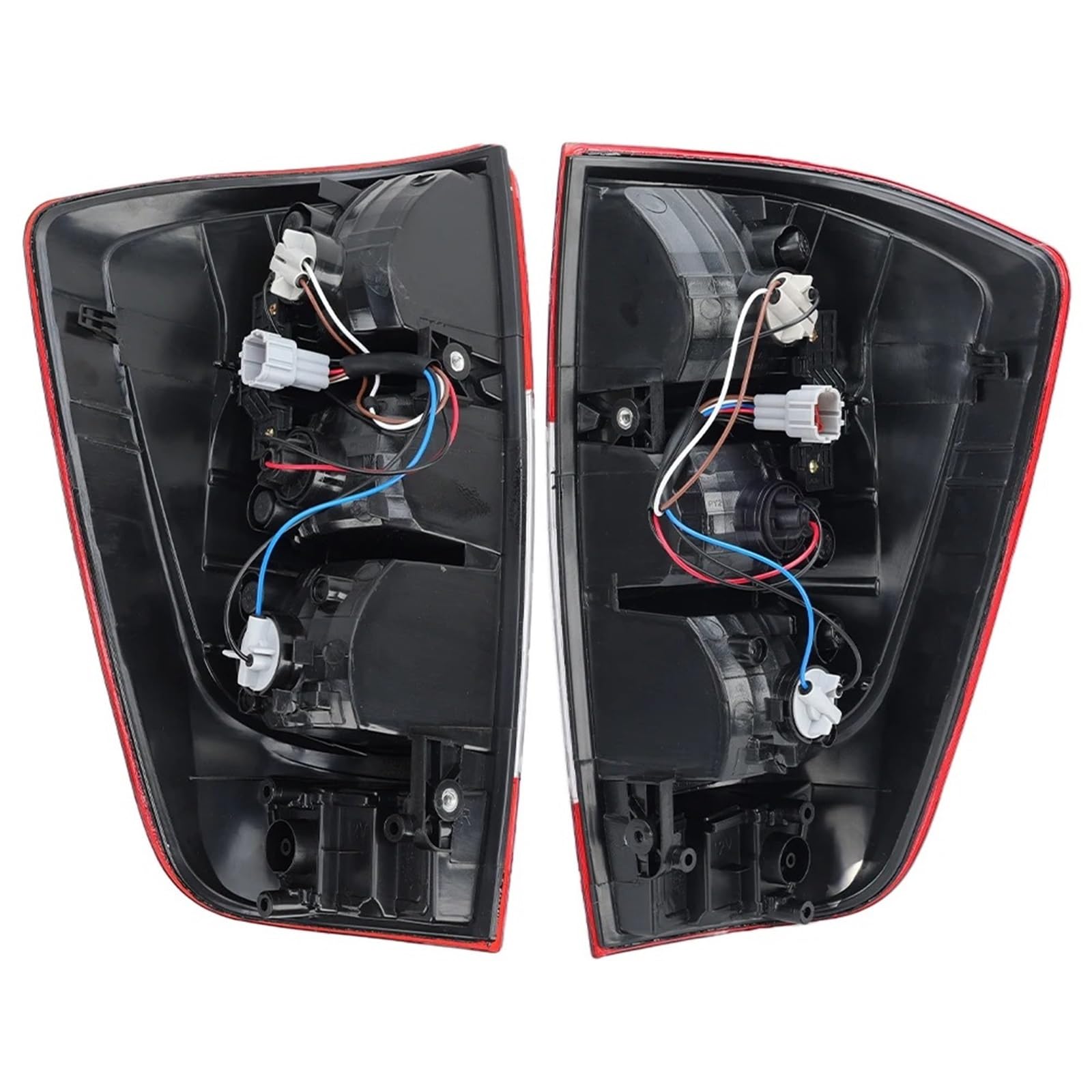 Faros Traseros Para Nissan Para Navara Para NP300 D23 2015-2020 Trasera Izquierda/derecha Sin Bombilla Luz De Señal Giro Freno Faro Trasero De Coche(Izquierda)