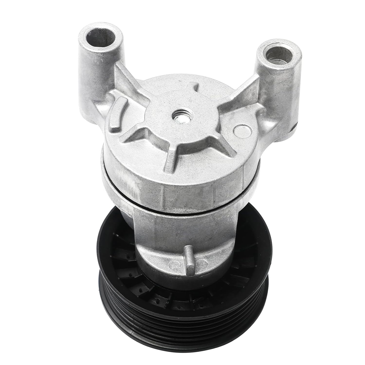 ACK060935HD 90K-39083A Serpentine Belt Drive and Pulley Kit with Tensioner Pulley and Belts Compatible with Chevy Silverado 1500 GMC Yukon Cadillac Replace 5060935K1 DBK060935HD