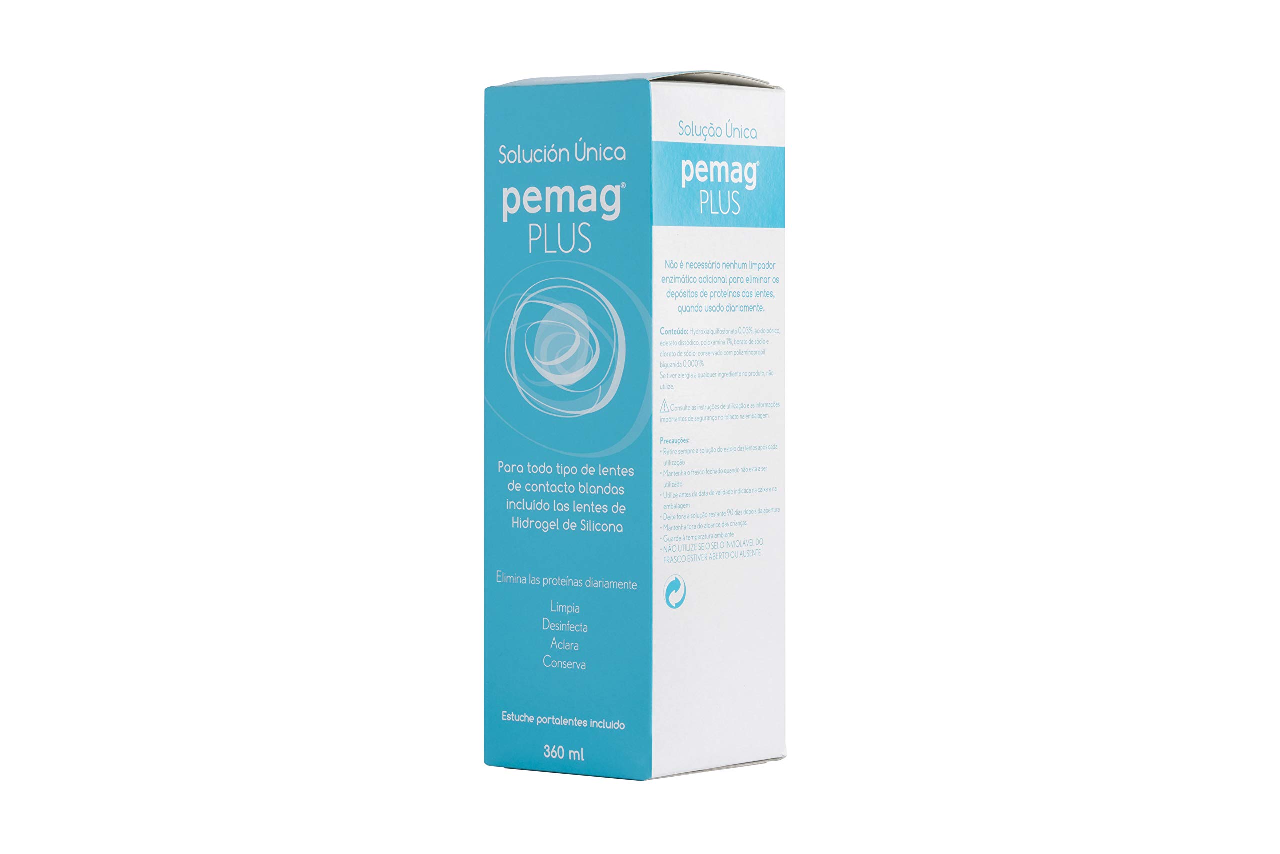 Pemag Bausch + Lomb Plus Solución Única 360ml para lentes de contacto blandas